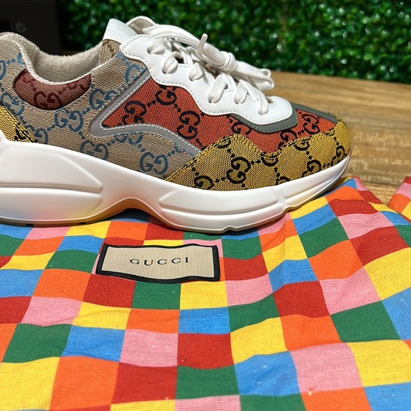 Gucci Women’s Rython ‘GG Monogram - Multi-Color’ - Picture 11 of 13
